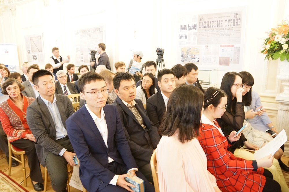 俄中国际象棋传统友谊赛在莫斯科开赛